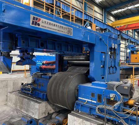 Metallgerichtungs- und Querschnittmaschine mit Video-Ausgangsinspektion