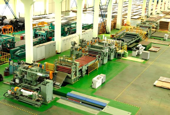 306 kW Horizontales Scheregerät zum Schneiden von Stahlspulen