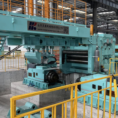 Maschine zur Ausgleichung und Umwicklung von Stahlspulen für glatte Metallspulen