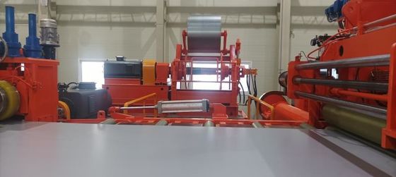 Scherenmaschine für Stahlspulen mit Videoausgangsinspektion