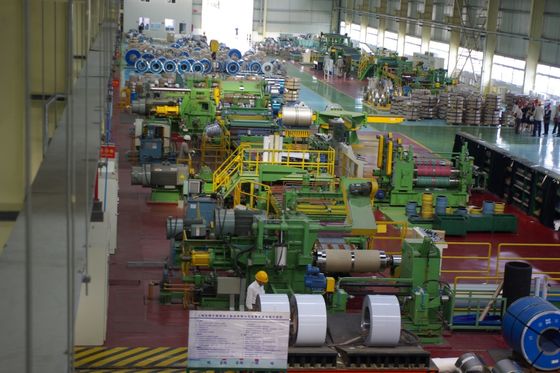 Energiebergbau Längsschneidmaschine Hochgeschwindigkeitsmaschine zum Schneiden von Metall-Stahlspulen