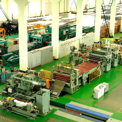 Scherplattenlänge 300-2000 mm Metallschneidmaschinen Produktionslinie für Material