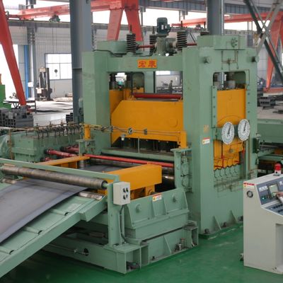 Automatische Schneidmaschine für das Schneiden von Stahlspulen, Entwinden, Ausgleichen und Scheren mit 380-Volt