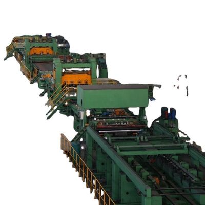 Wettbewerbsfähige automatische Stahlspulen-Schnittlinie mit Entwickelungs-Ebenenmaschine