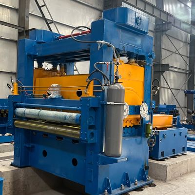 35T Spulengewicht Automatische Stahlspulen Schneidlinie Entwickeln Ebene Scheren Maschine