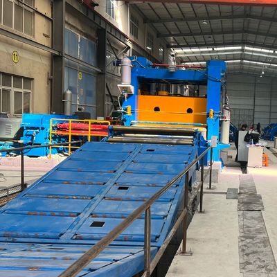 35T Spulengewicht Automatische Stahlspulen Schneidlinie Entwickeln Ebene Scheren Maschine