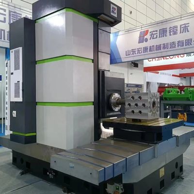 Präzise CNC-Bohrmaschine mit einer Tischbewegung Y von 900 mm und einer Bewegung W-Achse von 600 mm