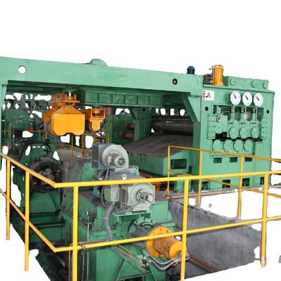 8-16 mm Materialdicke Stahlspule Schneidlinie mit Spule Geradmachine
