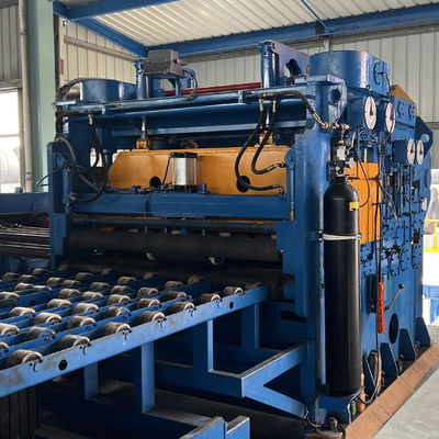 1-13 mm Materialdicke Metallblech Entwicklung und Nivellierung Scheren Produktionslinie