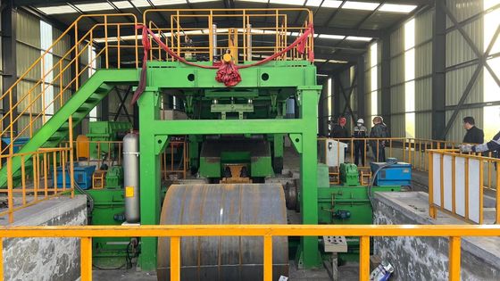 75kw Nennleistung Stahlplatten-Schrott-Coiler-Schneidemaschine für 2000-12000mm Schneidbreite