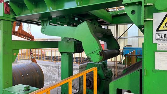 75kw Nennleistung Stahlplatten-Schrott-Coiler-Schneidemaschine für 2000-12000mm Schneidbreite
