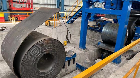 20-40 m/min Schneidgeschwindigkeit Metallspulen-Schnitt-Produktionslinie für mittlere und dicke Platten