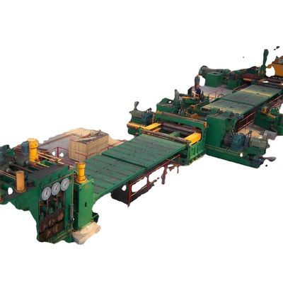 Hochproduktive Flachmachine für die Geradigung und das Querschneiden von Stahlblechen
