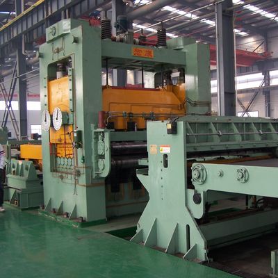 380v Spannungsmaschine zum Abflachen und Querschneiden von Metallblechen mit Spulenrichtigung