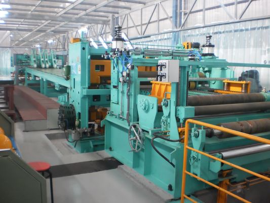 380V CNC-Produktionslinie für das Ausrichten von Stahlspulen