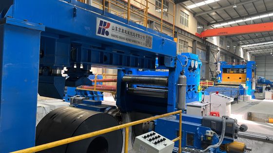 Horizontale Bohrmaschine Spulen-Schnittlinie für Ebene und Geradmachine