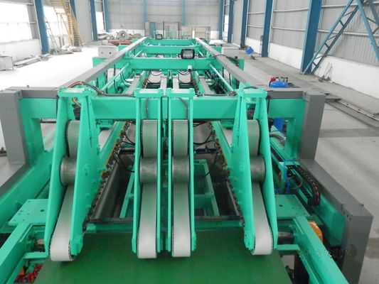 240 kW Hochproduktivitäts-Metallspulen-Entwicklung-Ebene Flying Shear-Kombinationslinie