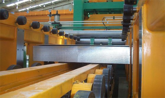 Stahlspulen entwickeln, ebenen, scheren und stapeln mit 380V-Pumpen-Kernkomponenten