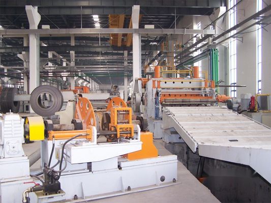 2000 20000 mm Schneidbreite Stahlspule Schneidmaschine mit Schneid und Spannung 380V