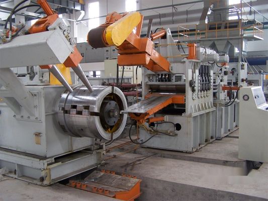 2000 20000 mm Schneidbreite Stahlspule Schneidmaschine mit Schneid und Spannung 380V