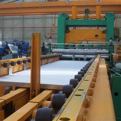 Schnittlinie zur Längenfertigung für das Entwickeln von Blechmetall und die Ausgleichs-Scherenproduktion