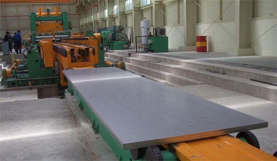 Schnittlinie zur Längenfertigung für das Entwickeln von Blechmetall und die Ausgleichs-Scherenproduktion