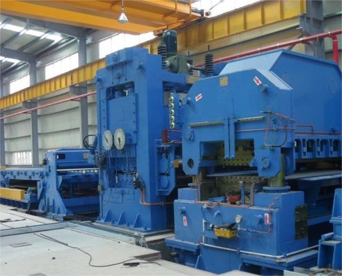 12000 mm Schneidbreite Stahlspule Entwickeln Ebene mobile Schere Produktionslinie